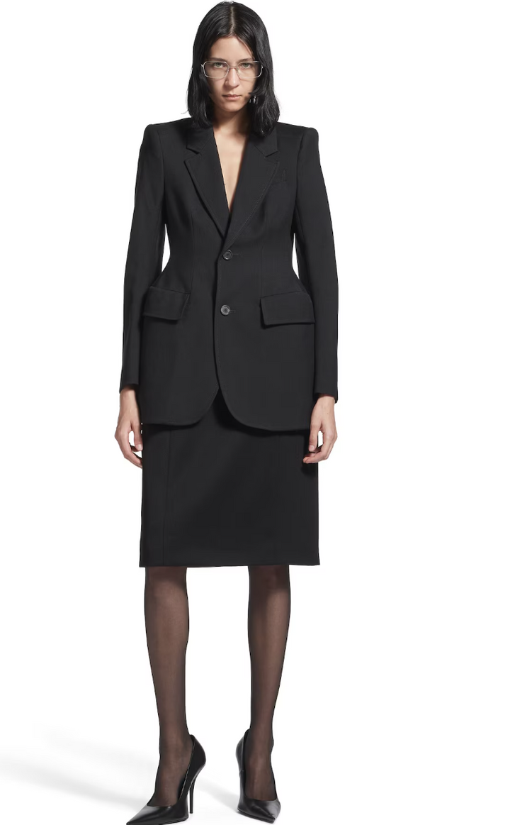 BALENCIAGA - Hourglass Jacket in Black