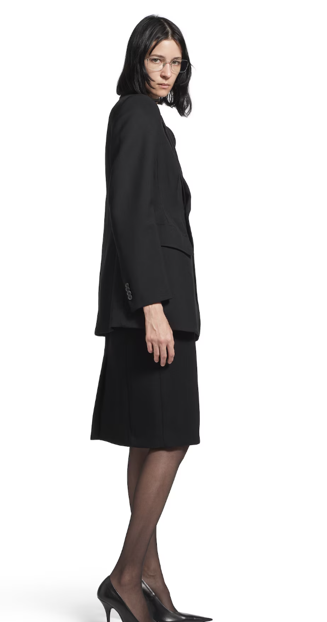 BALENCIAGA - Hourglass Jacket in Black