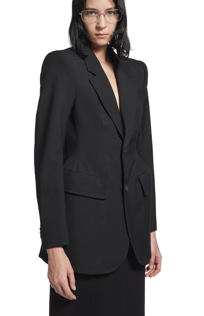 BALENCIAGA - Hourglass Jacket in Black