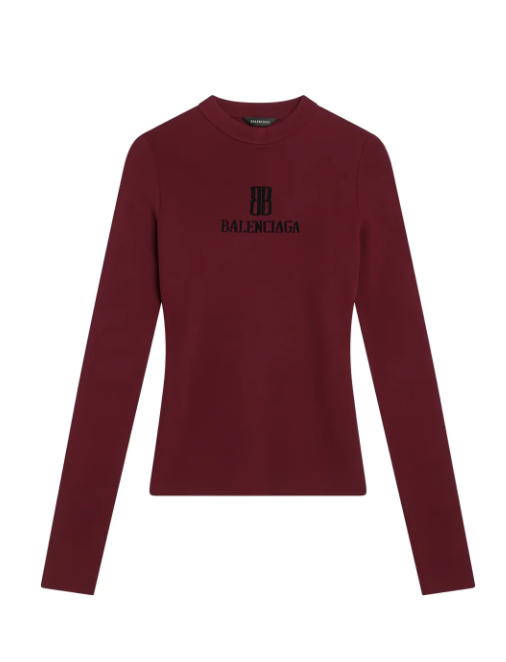 BALENCIAGA - pull à logo imprimé