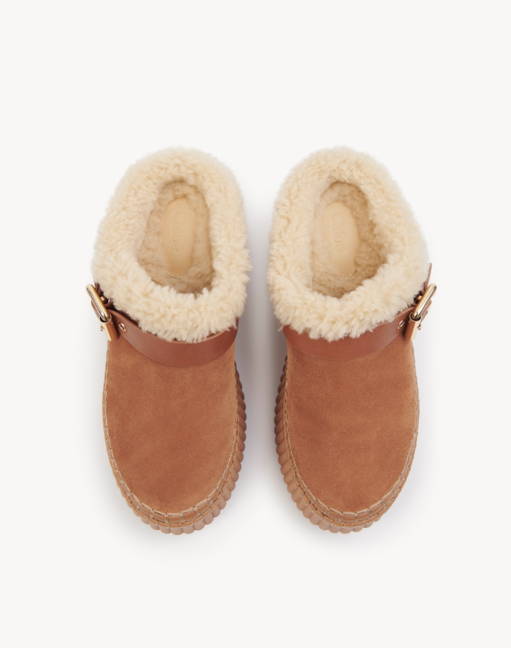CHLOÉ - Mules compensées Nama