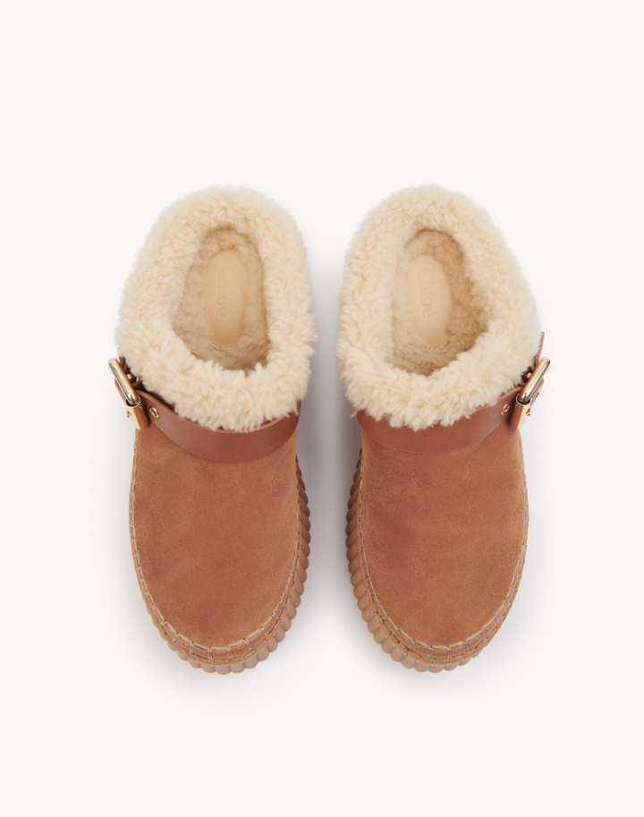CHLOÉ - Mules compensées Nama