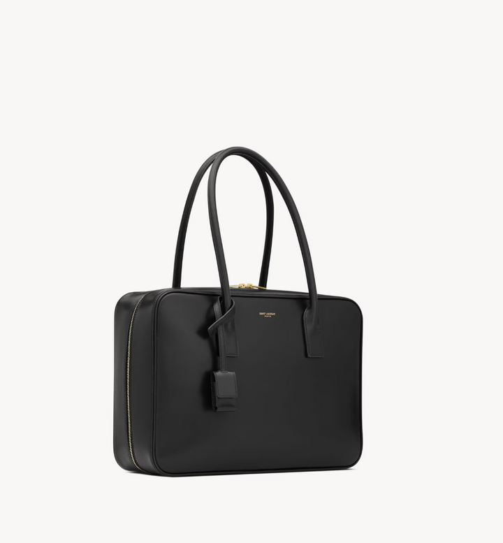 SAINT LAURENT - Sac de jour Bauletto en box saint laurent