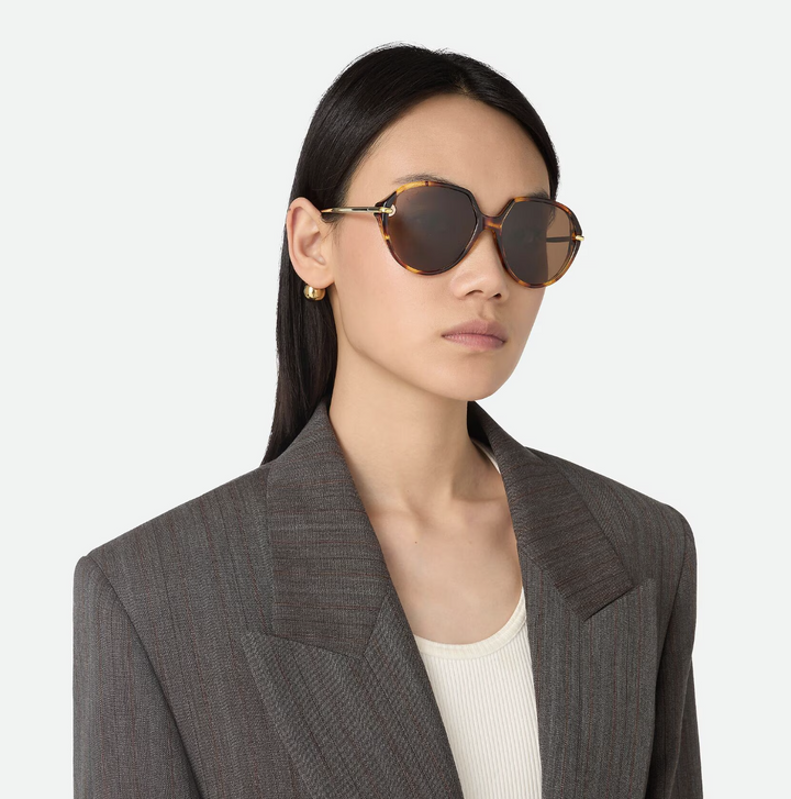 BOTTEGA VENETA - Lunettes de soleil carrées Drop