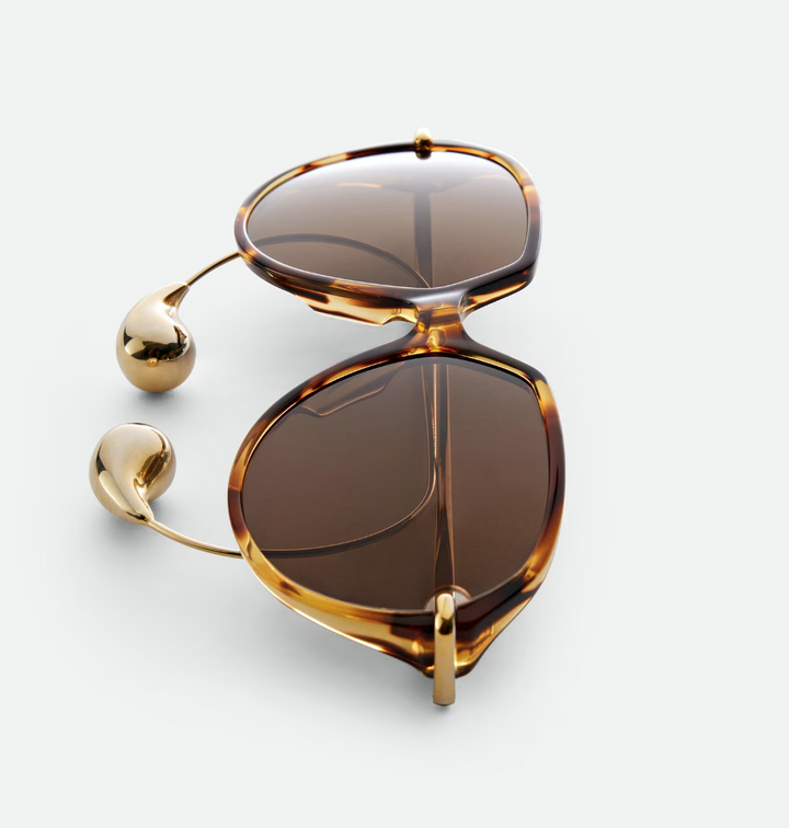 BOTTEGA VENETA - Lunettes de soleil carrées Drop