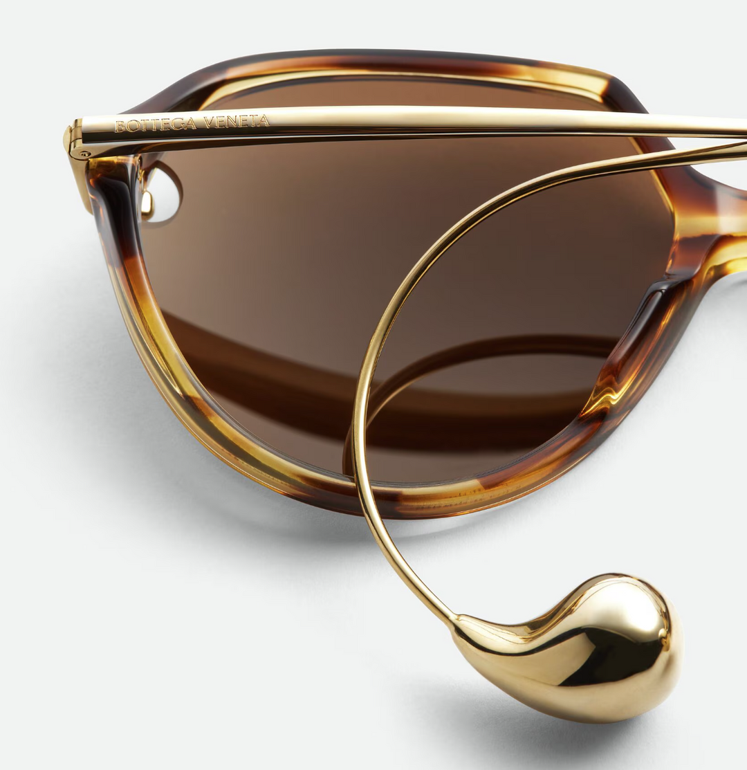 BOTTEGA VENETA - Lunettes de soleil carrées Drop
