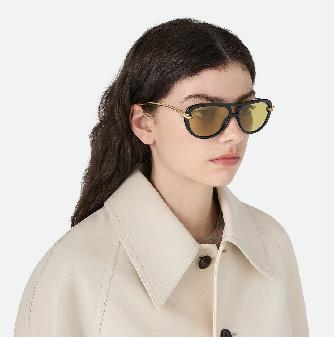 BOTTEGA VENETA - Lunettes de soleil aviateur Knot