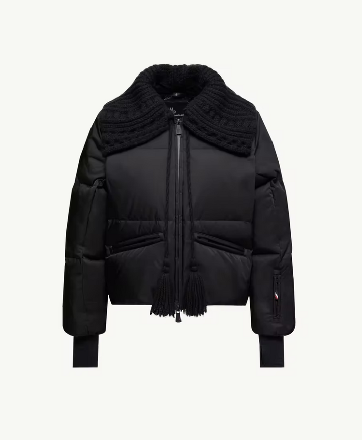 MONCLER - Veste de ski en duvet et laine Furtschellas