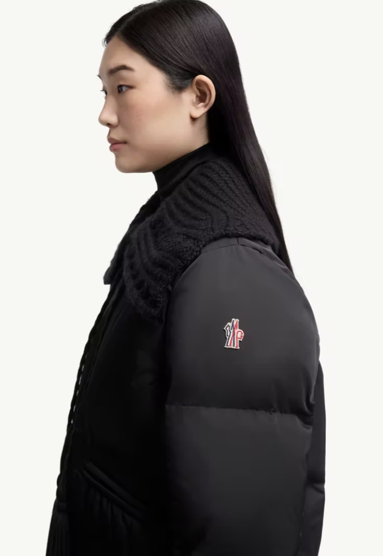 MONCLER - Veste de ski en duvet et laine Furtschellas