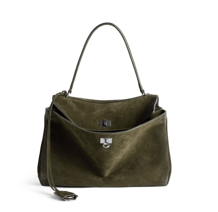 BALENCIAGA - Women's Rodeo Handbag Medium in Khaki