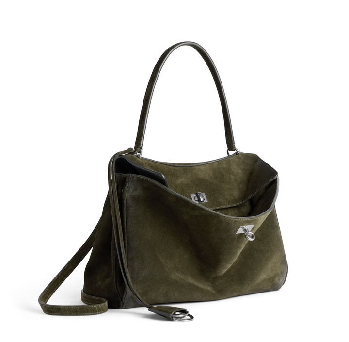 BALENCIAGA - Women's Rodeo Handbag Medium in Khaki