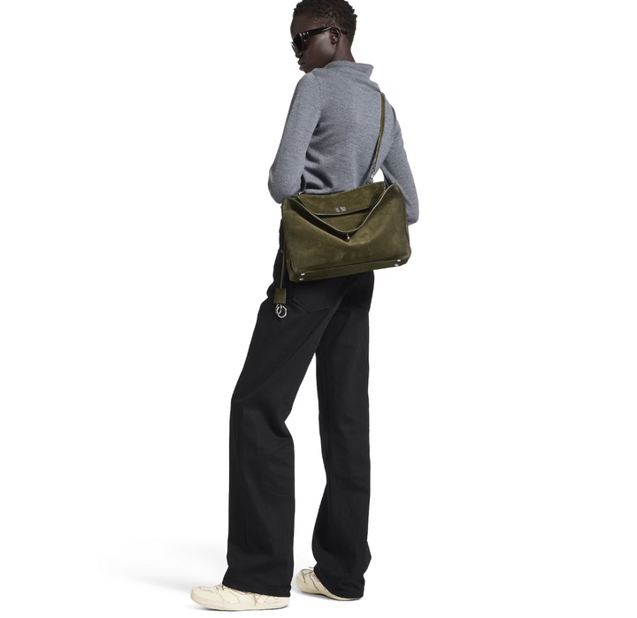 BALENCIAGA - Women's Rodeo Handbag Medium in Khaki