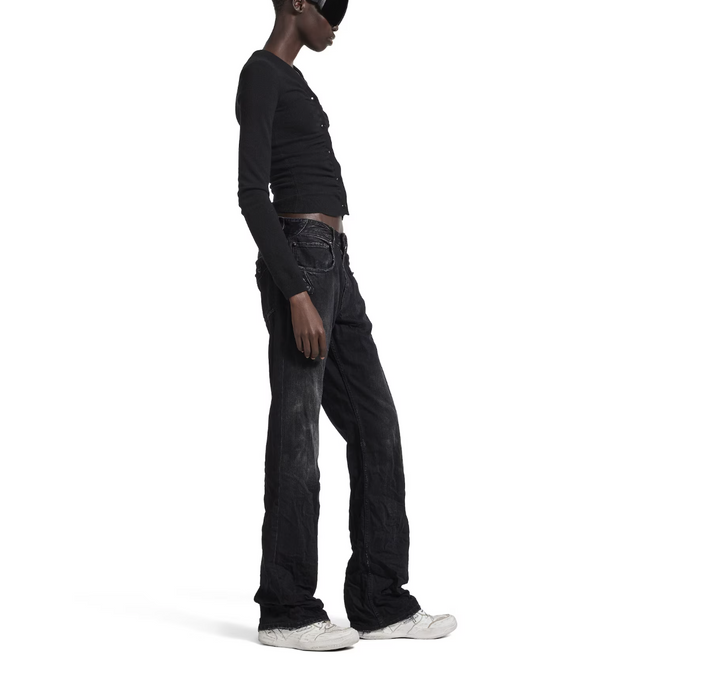 BALENCIAGA - Women's City Straight Pants in Black