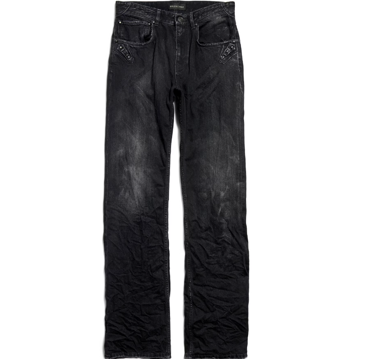 BALENCIAGA - Women's City Straight Pants in Black