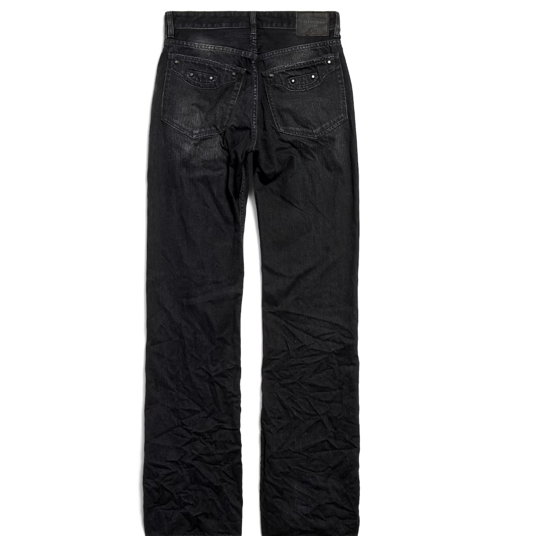 BALENCIAGA - Women's City Straight Pants in Black