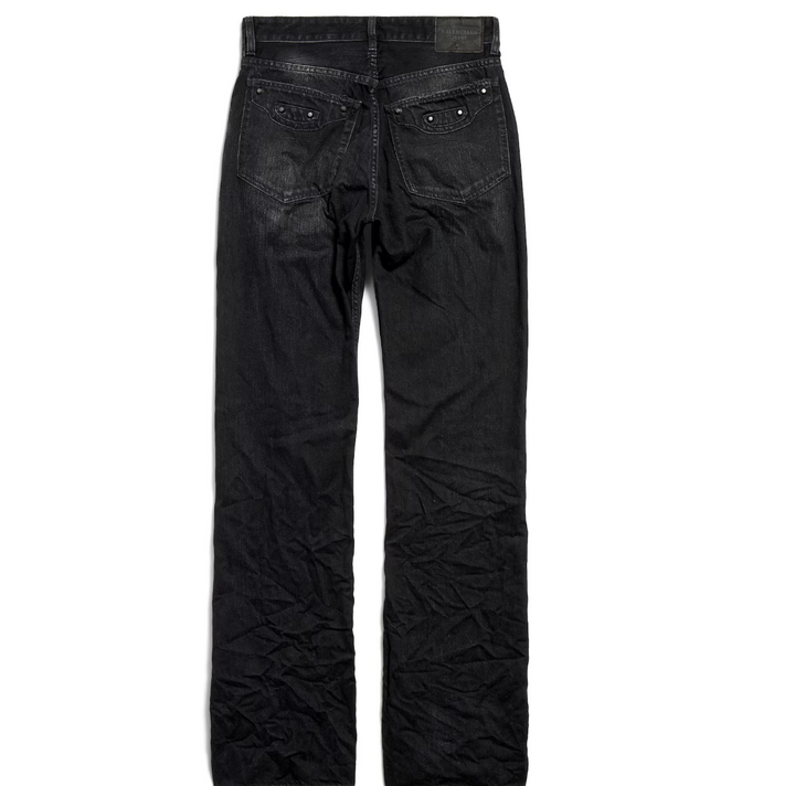 BALENCIAGA - Women's City Straight Pants in Black