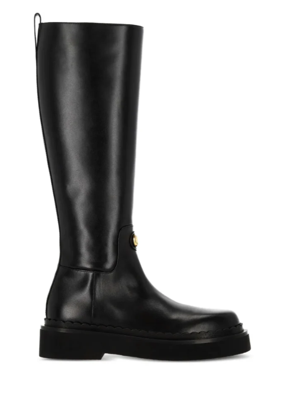 VALENTINO GARAVANI - Bottines hautes en cuir