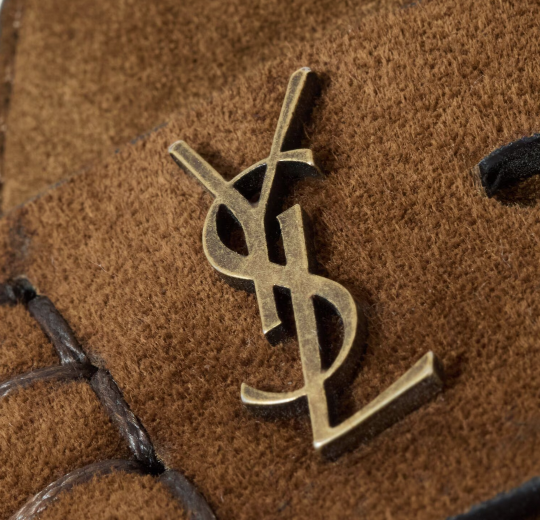 SAINT LAURENT - LE LOAFER mules en suède