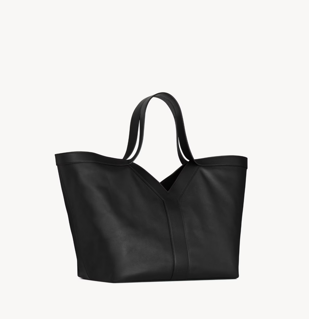 SAINT LAURENT - Y CABAS EN CUIR