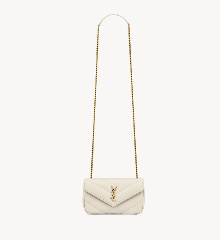 SAINT LAURENT - LOULOU MINI EN CUIR D'AGNEAU