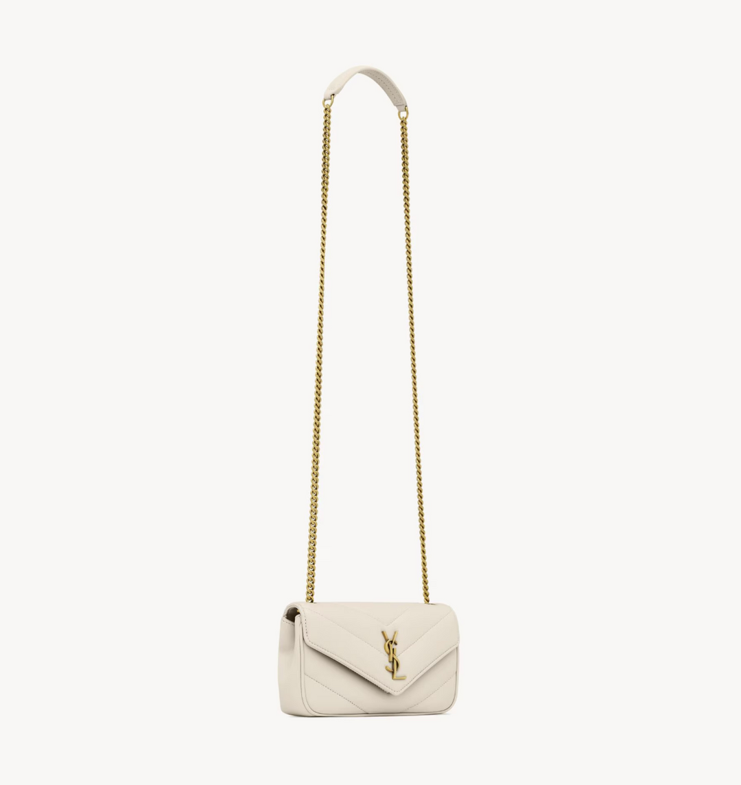 SAINT LAURENT - LOULOU MINI EN CUIR D'AGNEAU