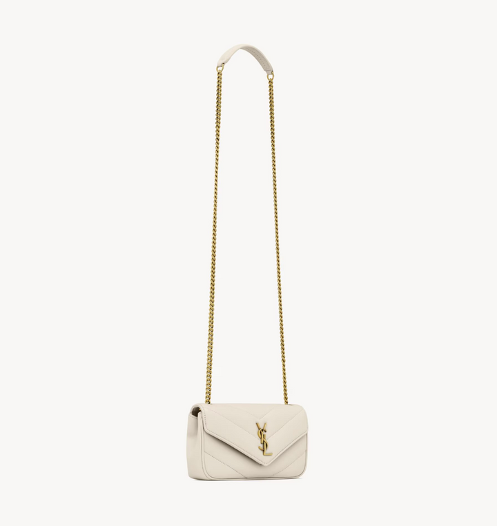 SAINT LAURENT - LOULOU MINI EN CUIR D'AGNEAU