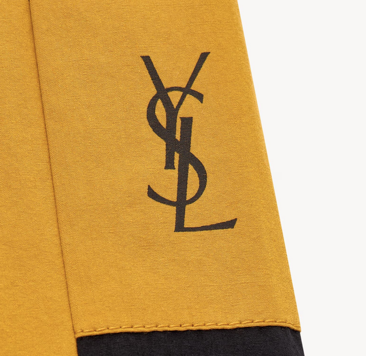 SAINT LAURENT - CASSANDRE bermuda en coton