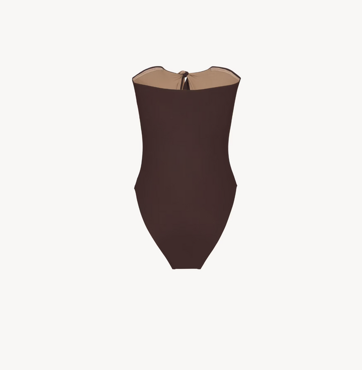 SAINT LAURENT - Maillot de bain bustier noué