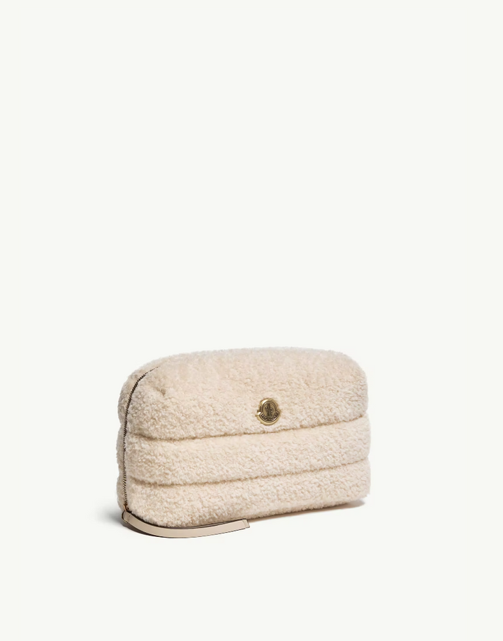 MONCLER - Trousse de toilette en teddy Caradoc