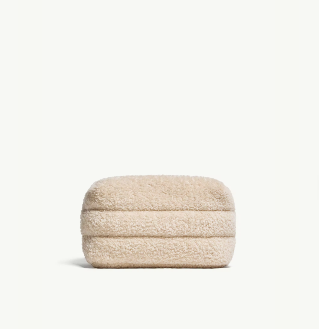 MONCLER - Trousse de toilette en teddy Caradoc