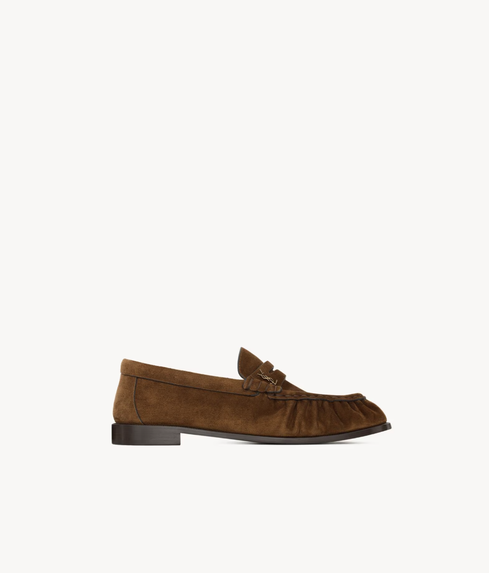SAINT LAURENT - LE LOAFER SUPPLE en suède