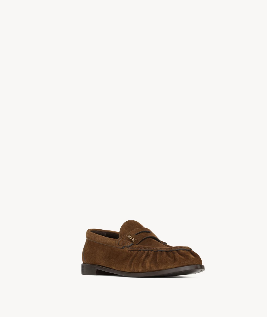SAINT LAURENT - LE LOAFER SUPPLE en suède