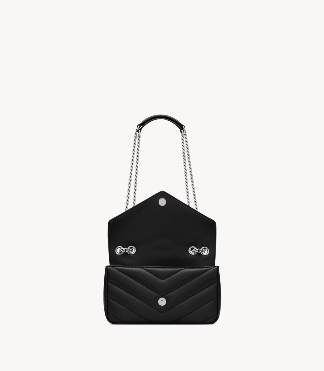 SAINT LAURENT - LOULOU SMALL EN CUIR MATELASSÉ