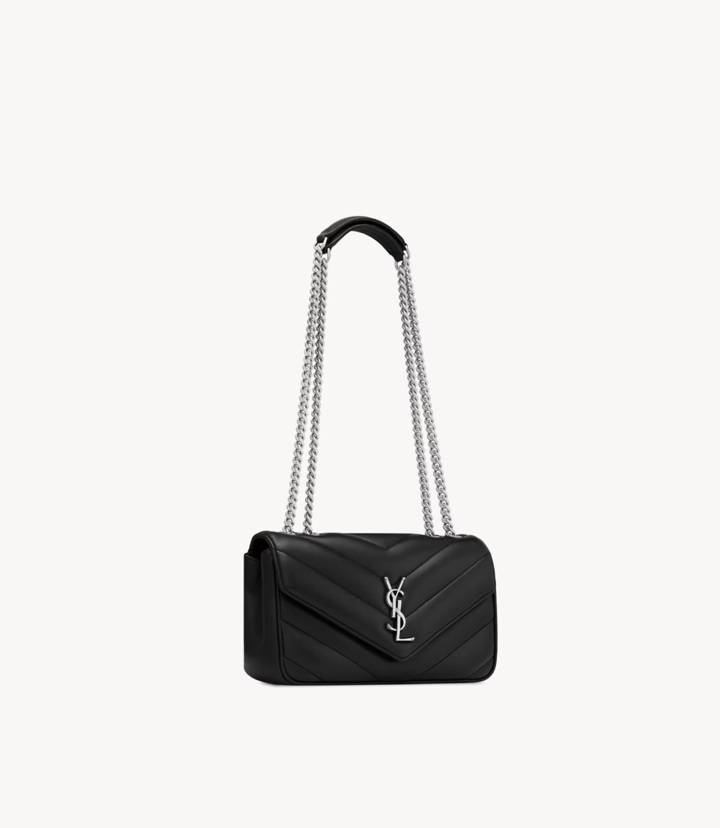SAINT LAURENT - LOULOU SMALL EN CUIR MATELASSÉ