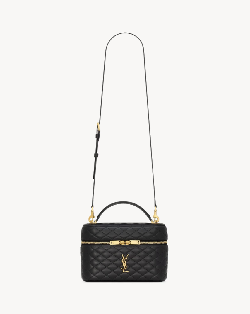 SAINT LAURENT - LARGE GABY VANITY BAG EN CUIR D’AGNEAU
