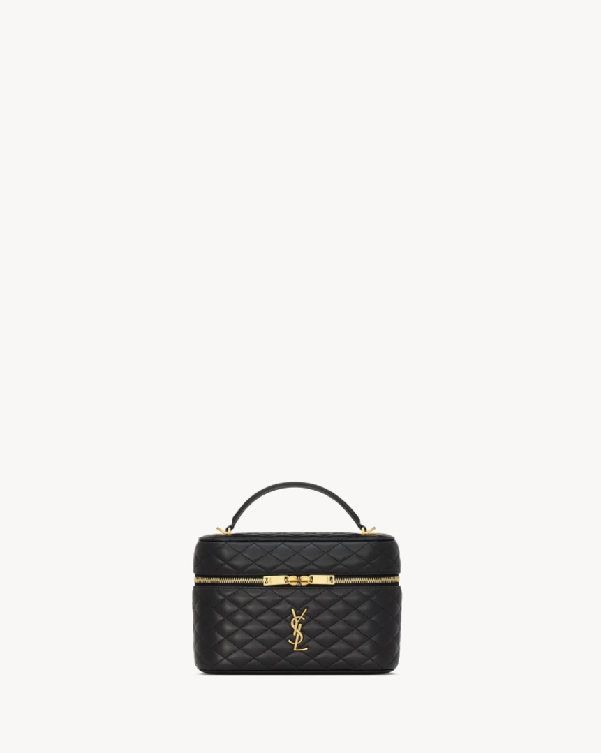 SAINT LAURENT - LARGE GABY VANITY BAG EN CUIR D’AGNEAU
