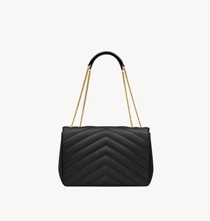SAINT LAURENT - LOULOU LARGE EN CUIR MATELASSÉ
