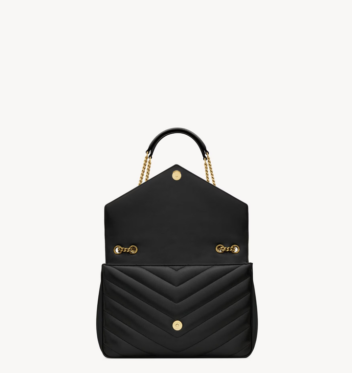 SAINT LAURENT - LOULOU LARGE EN CUIR MATELASSÉ
