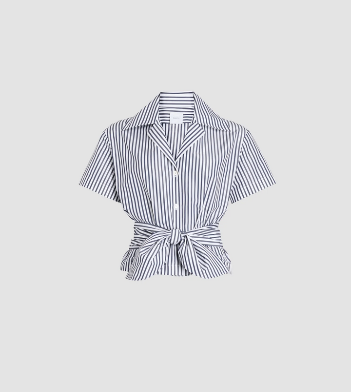 PATOU - Chemise nouée en faille