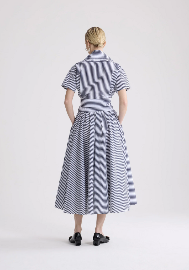 PATOU - Chemise nouée en faille