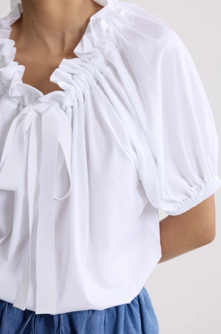 PATOU - T-shirt à coulisse en coton bio