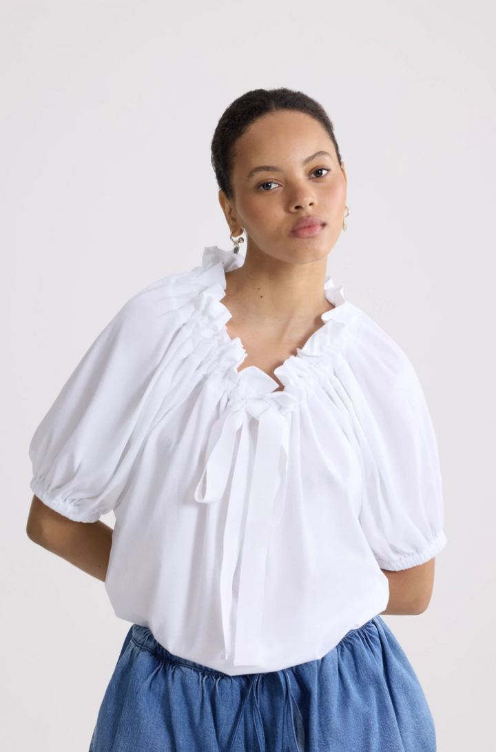 PATOU - T-shirt à coulisse en coton bio