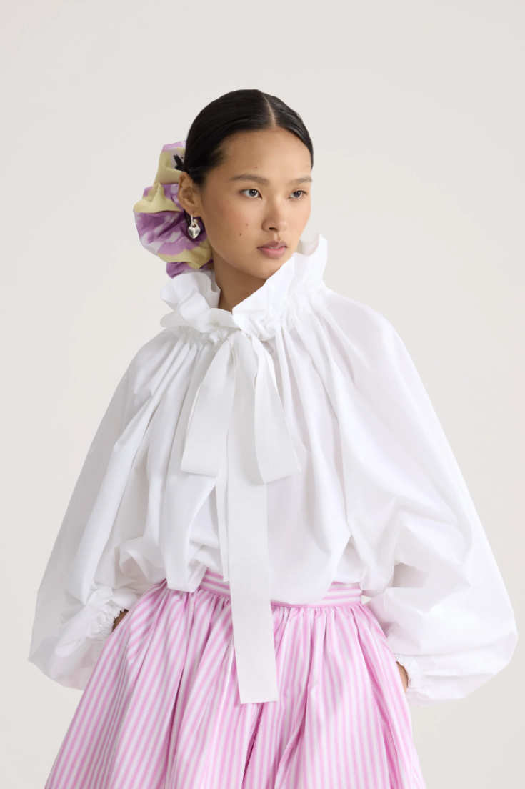 PATOU - La Patou Blouse en popeline de coton bio