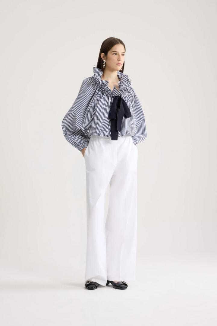 PATOU - Pantalon à taille élastique en coton bio