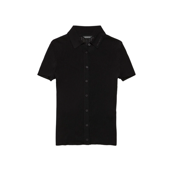 BALENCIAGA - Women's Short Sleeve Shirt in Black