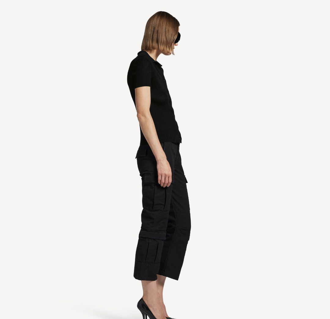 BALENCIAGA - Women's Short Sleeve Shirt in Black