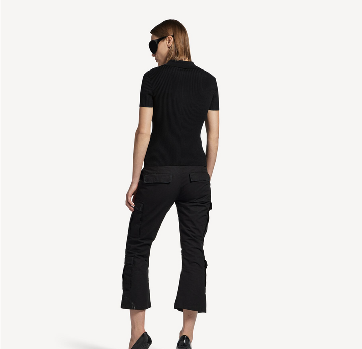 BALENCIAGA - Women's Short Sleeve Shirt in Black
