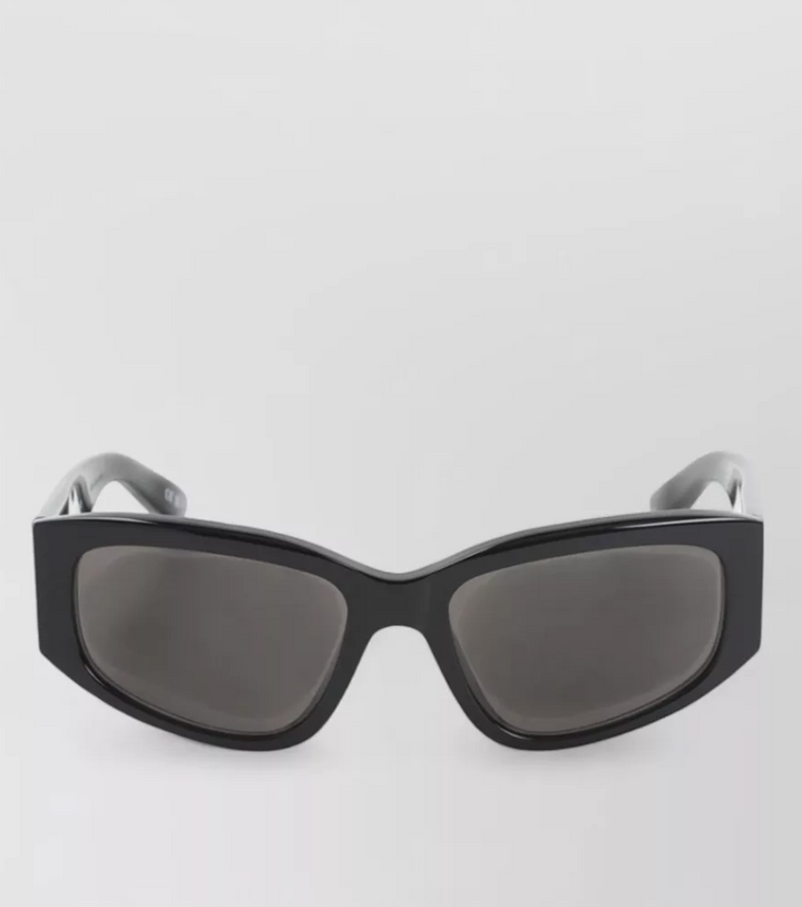 BALENCIAGA - Nano rectangular sunglasses thick frame arms