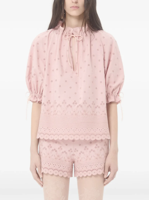 VALENTINO - Short brodé