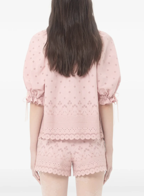VALENTINO - Short brodé